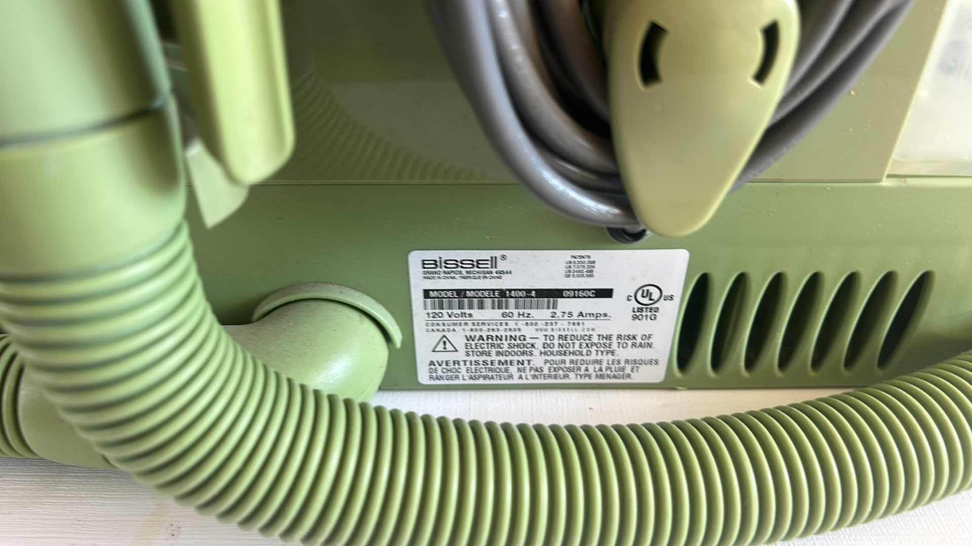 Photo 1 of BISSELL LITTLE GREEN MACHINE (TESTED)