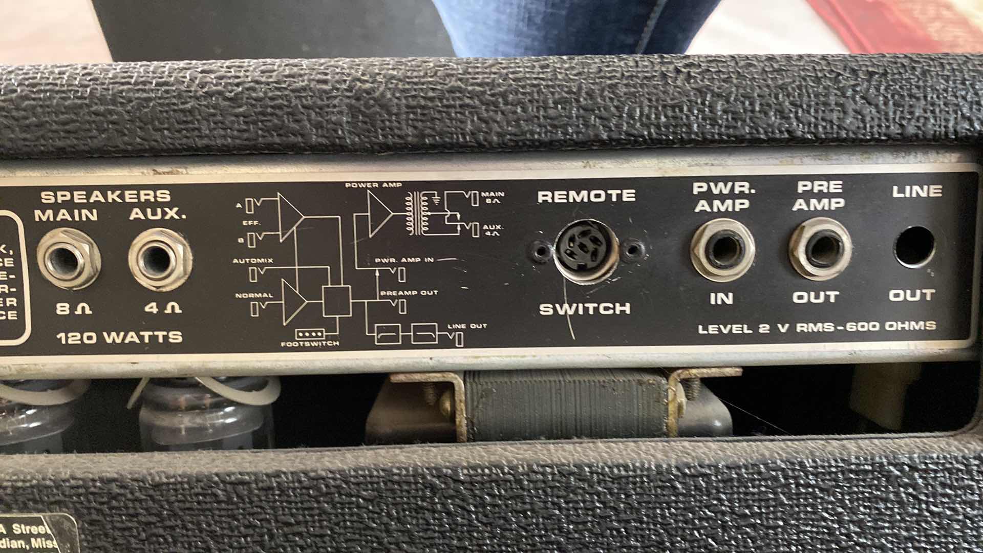 Photo 1 of PEAVEY  ELECTRONICS MODEL 212 VT SERIES DEUCE AMPLIFIER 26“ x 10“ H 20”