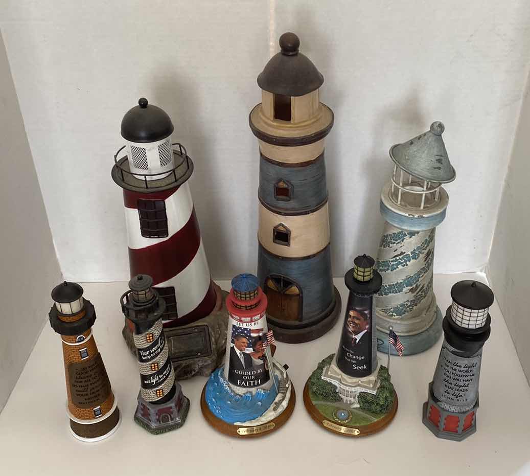 Photo 1 of RESIN LIGHT HOUSES TALLEST 16”