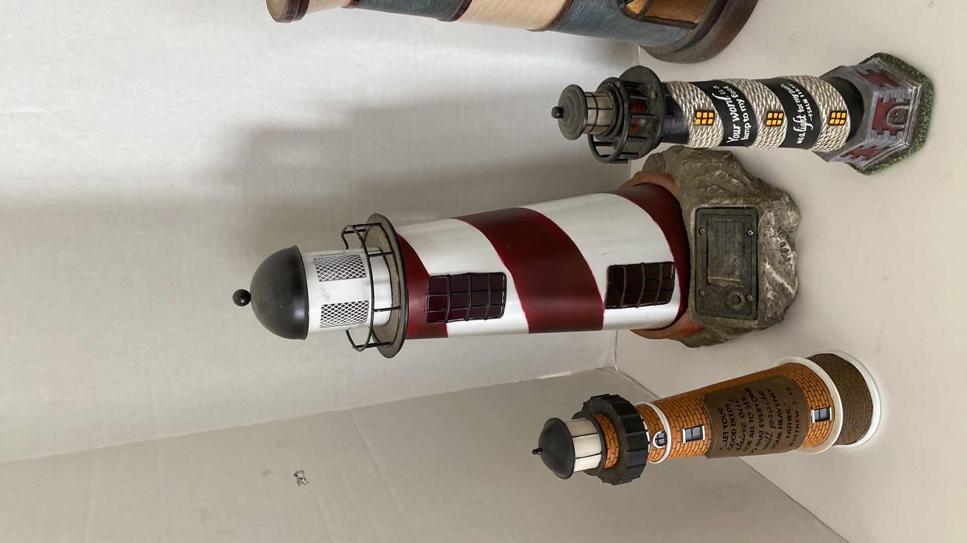 Photo 1 of RESIN LIGHT HOUSES TALLEST 16”