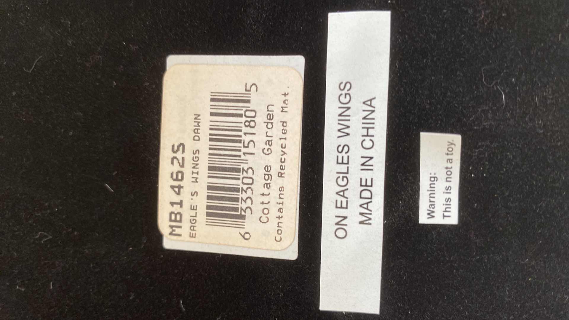 Photo 1 of  COTTAGE GARDEN RAISE YOU UP ON EAGLES PLAYS ON EAGLES WINGS MUSIC BOX