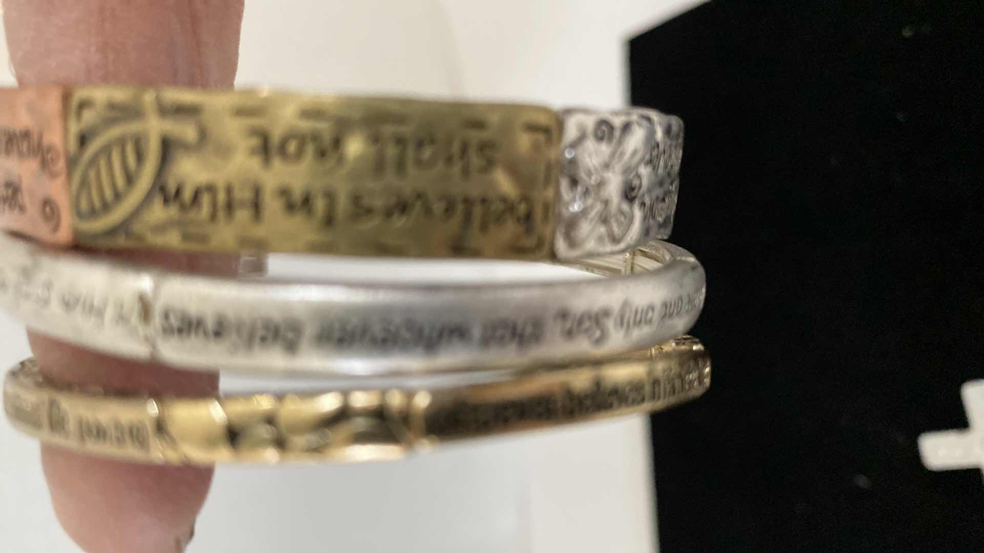 Photo 1 of 3 - RELIGIOUS BRACELETS
