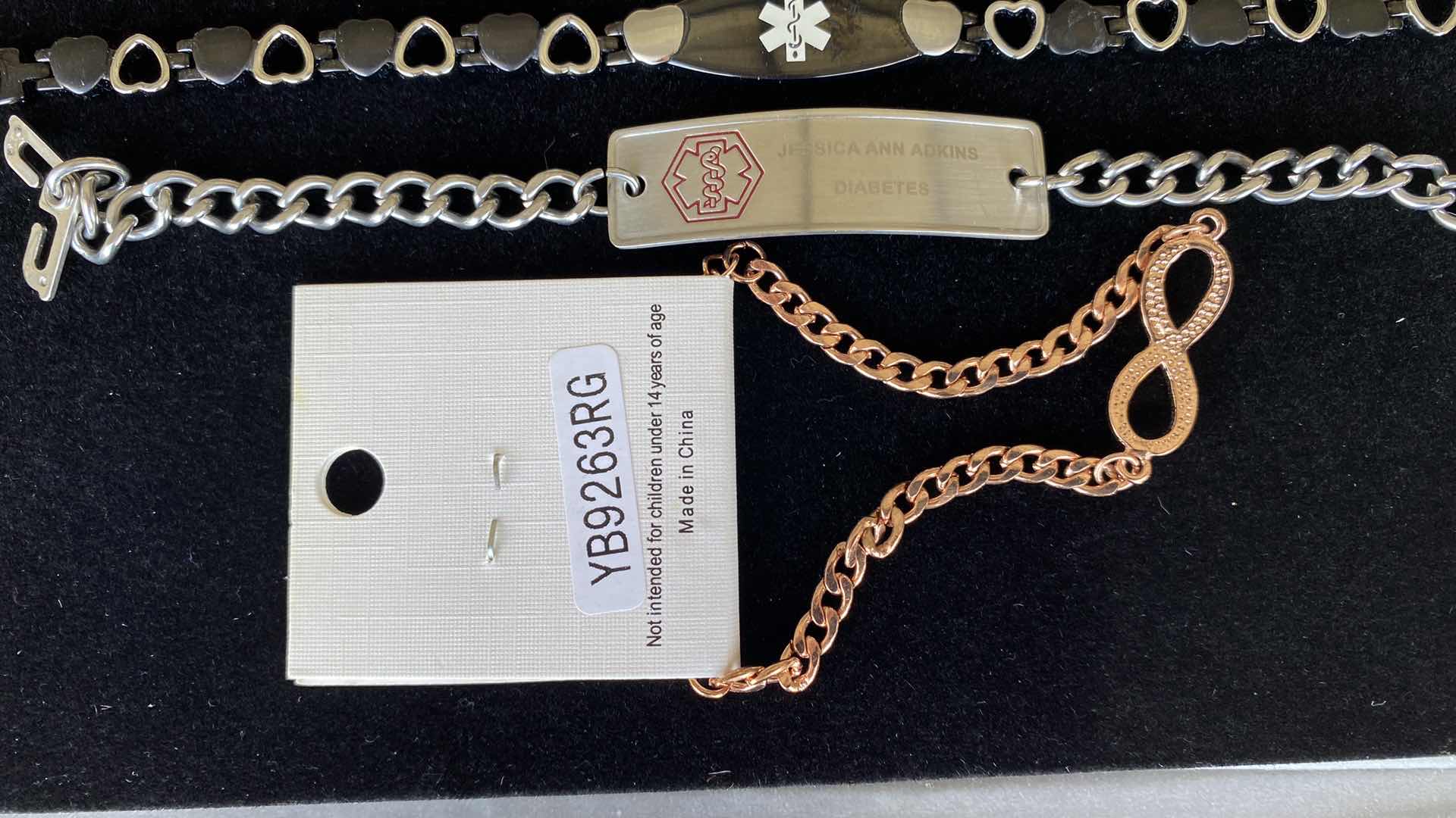 Photo 1 of WOMENS COSTUME JEWELRY AND MEDICAL BRACELETS