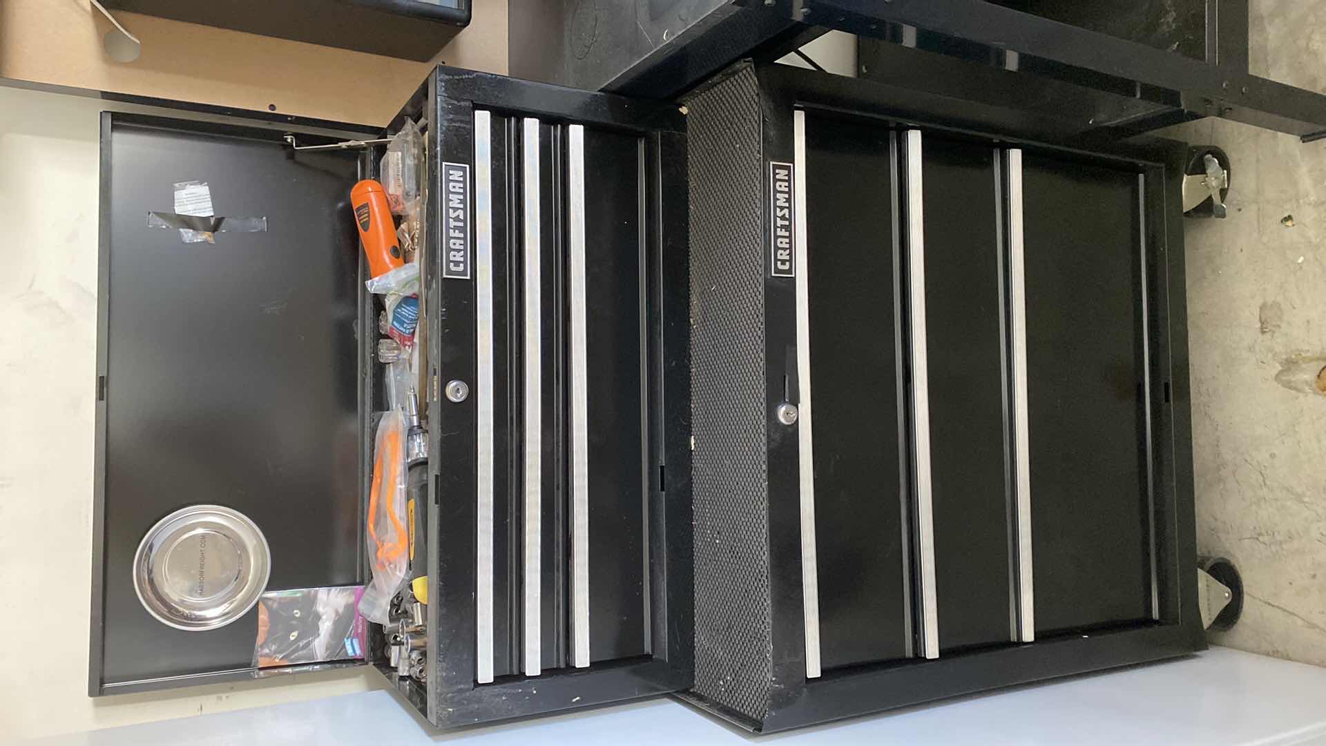 Photo 1 of CRAFTSMAN TOOLBOX WITH CONTENTS 26“ x 20“ H 46”