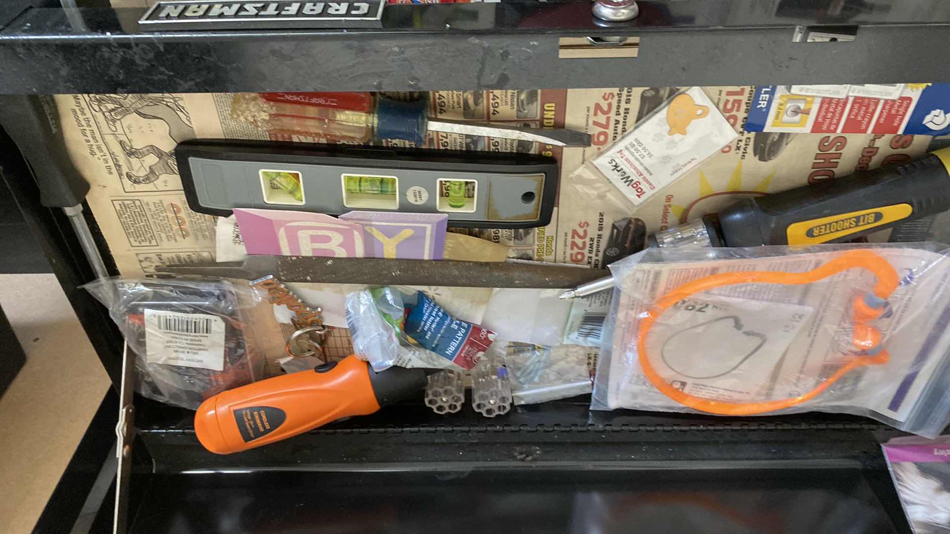 Photo 1 of CRAFTSMAN TOOLBOX WITH CONTENTS 26“ x 20“ H 46”