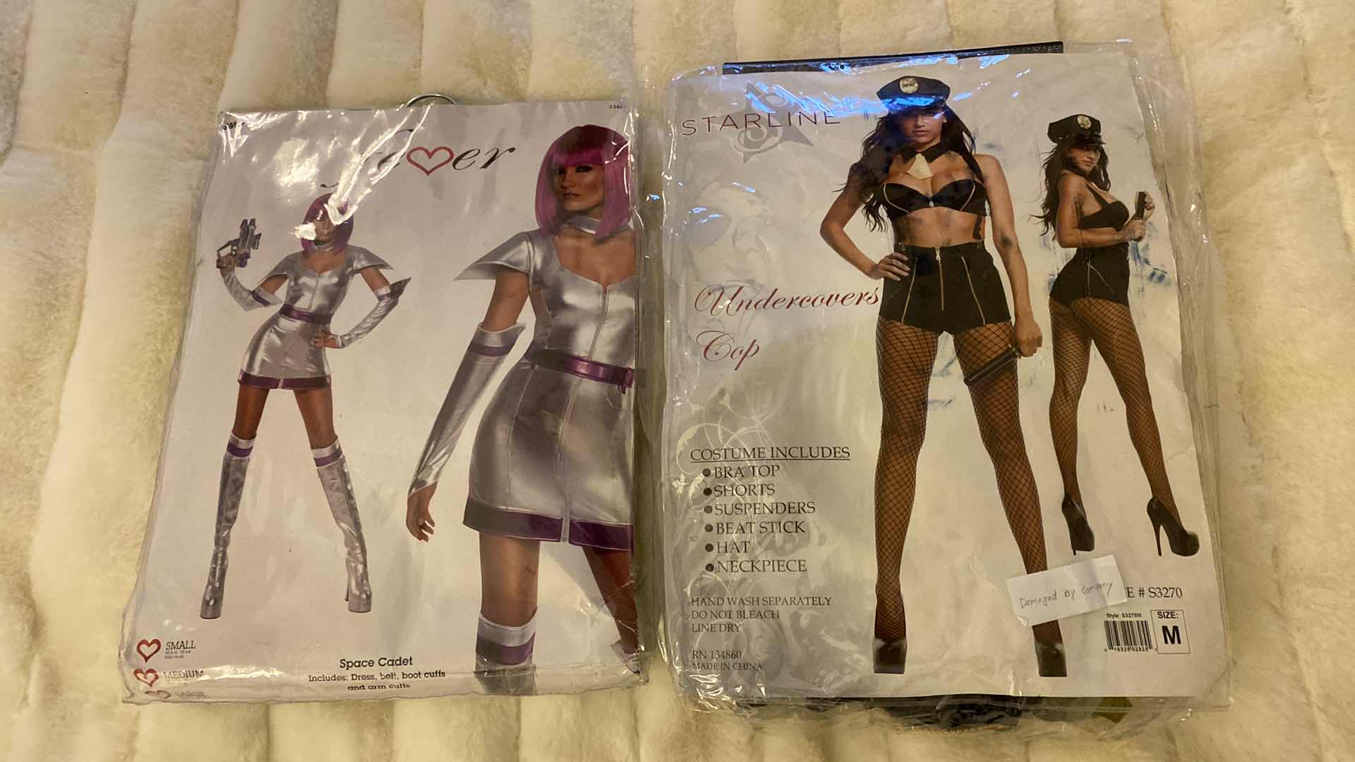 Photo 1 of  2 - WOMEN’S  SIZE MEDIUM COSTUMES