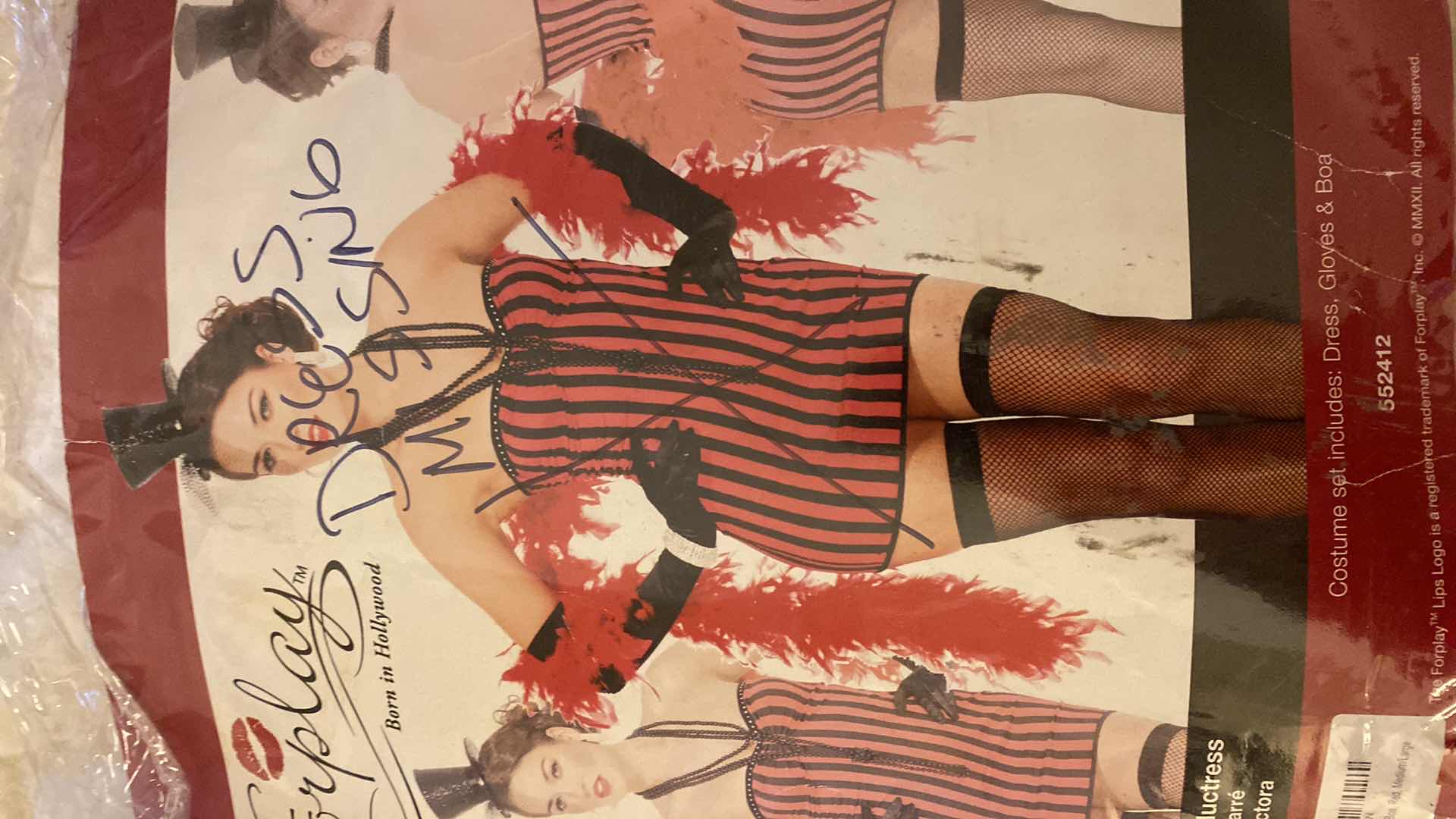 Photo 1 of 3 - WOMEN’S  SIZE MEDIUM/LARGE FORPLAY COSTUMES