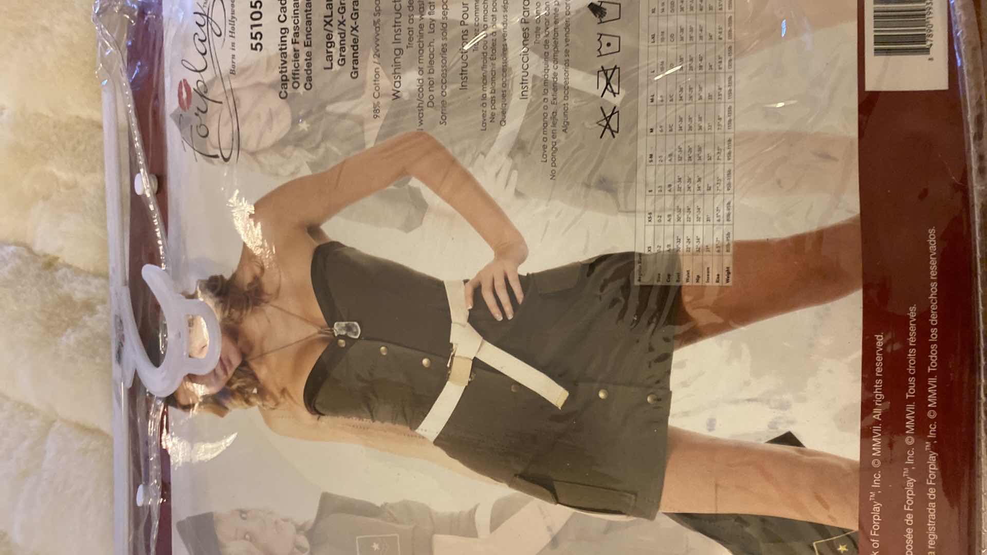 Photo 1 of 2 - WOMEN’S  SIZE LARGE/XLARGE FORPLAY COSTUMES