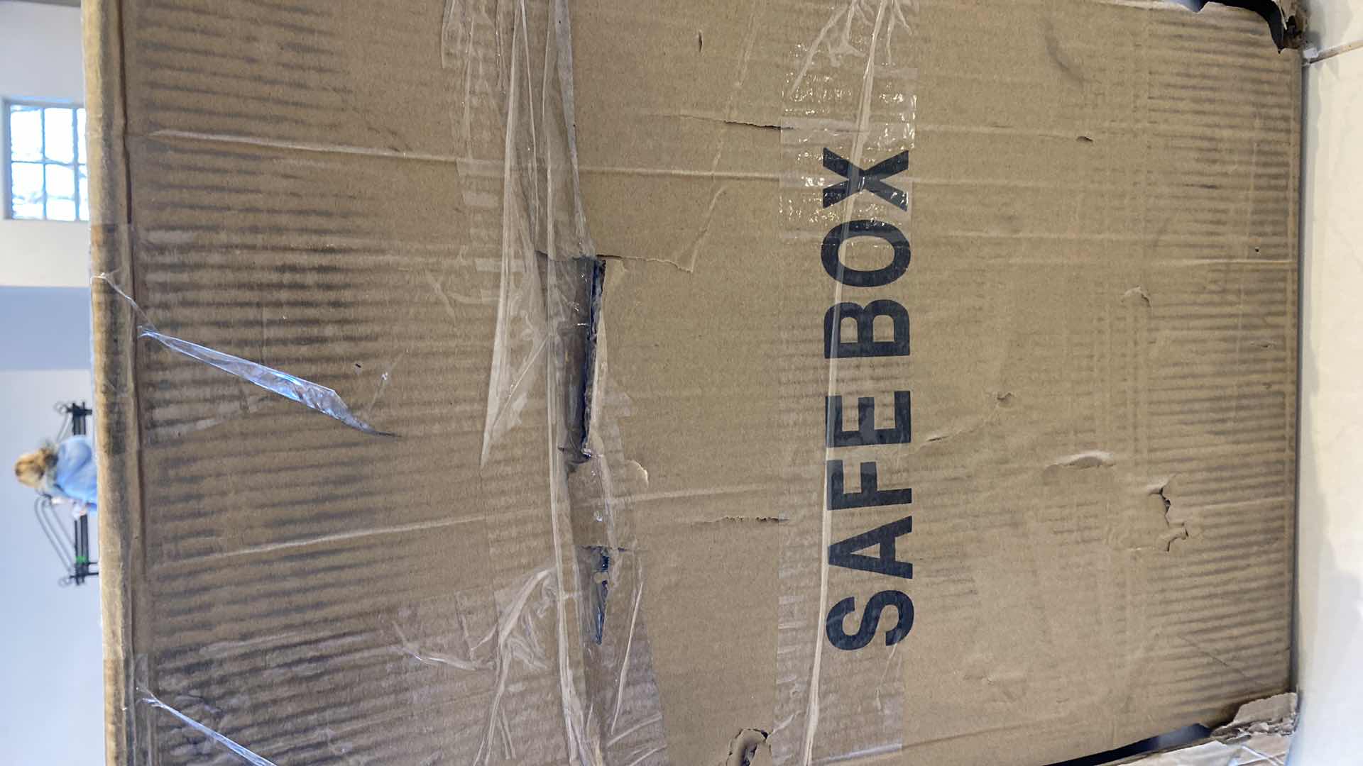 Photo 3 of 2.6 Cu Ft Fireproof Drop Safe With Quick Place Drop Slot, Anti-Theft Business Security Depository Safe With Combination Lock & 2 Keys, Large Drop Box Safe For Cash, Mail, Checks, Document