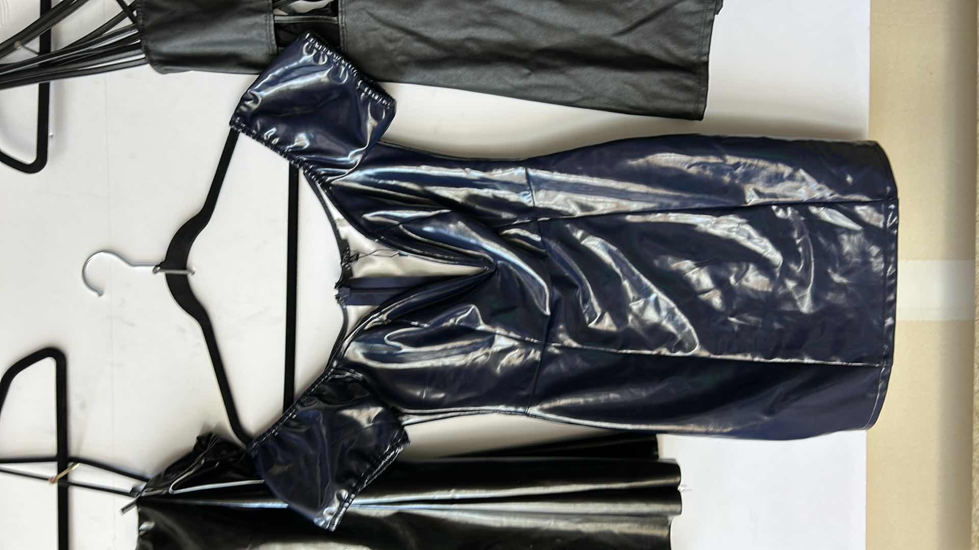 Photo 1 of 3 FAUX LEATHER DRESSES SIZE SMALL