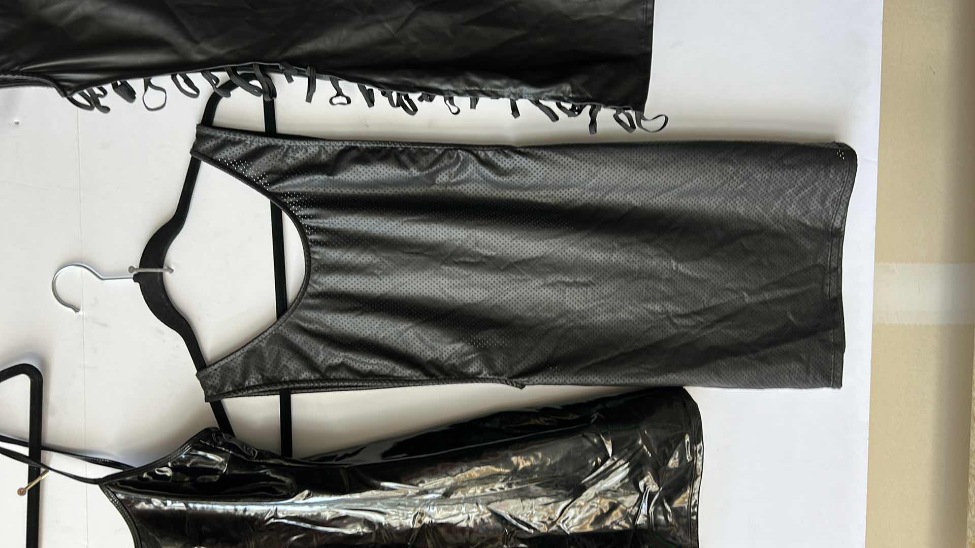 Photo 1 of 3 FAUX LEATHER DRESSES SIZE SMALL