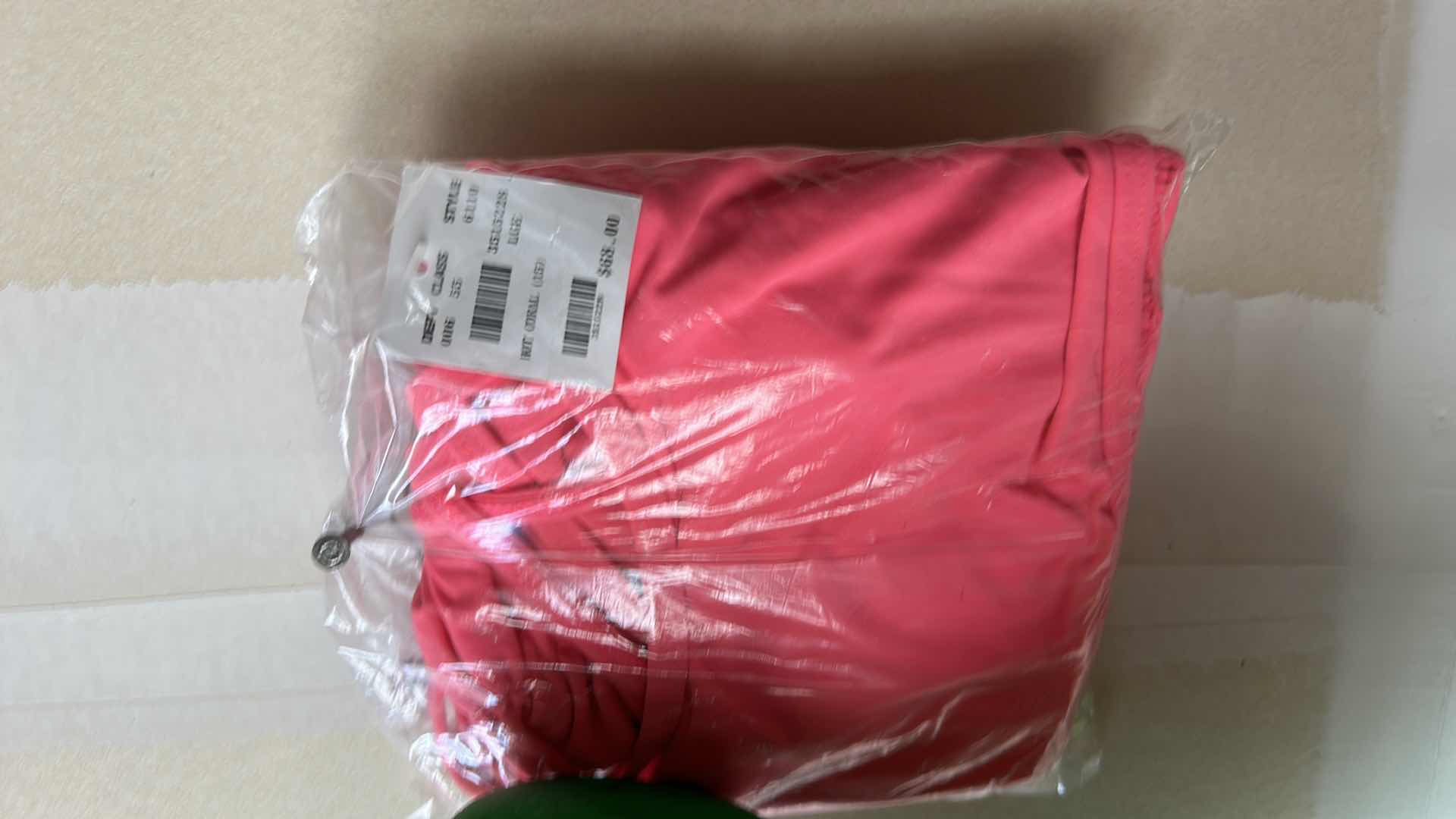 Photo 1 of 2 NEW FREDERICKS OF HOLLYWOOD HOT CORAL 2PC BATHING SUITS $68EA