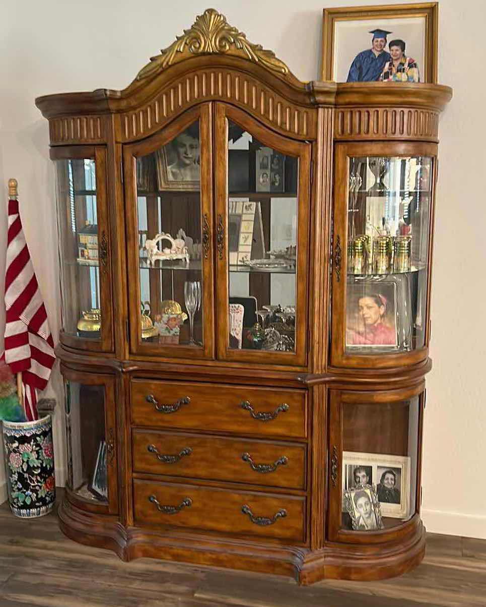 Photo 1 of CURIO CABINET 64 1/2” x 17” x83”