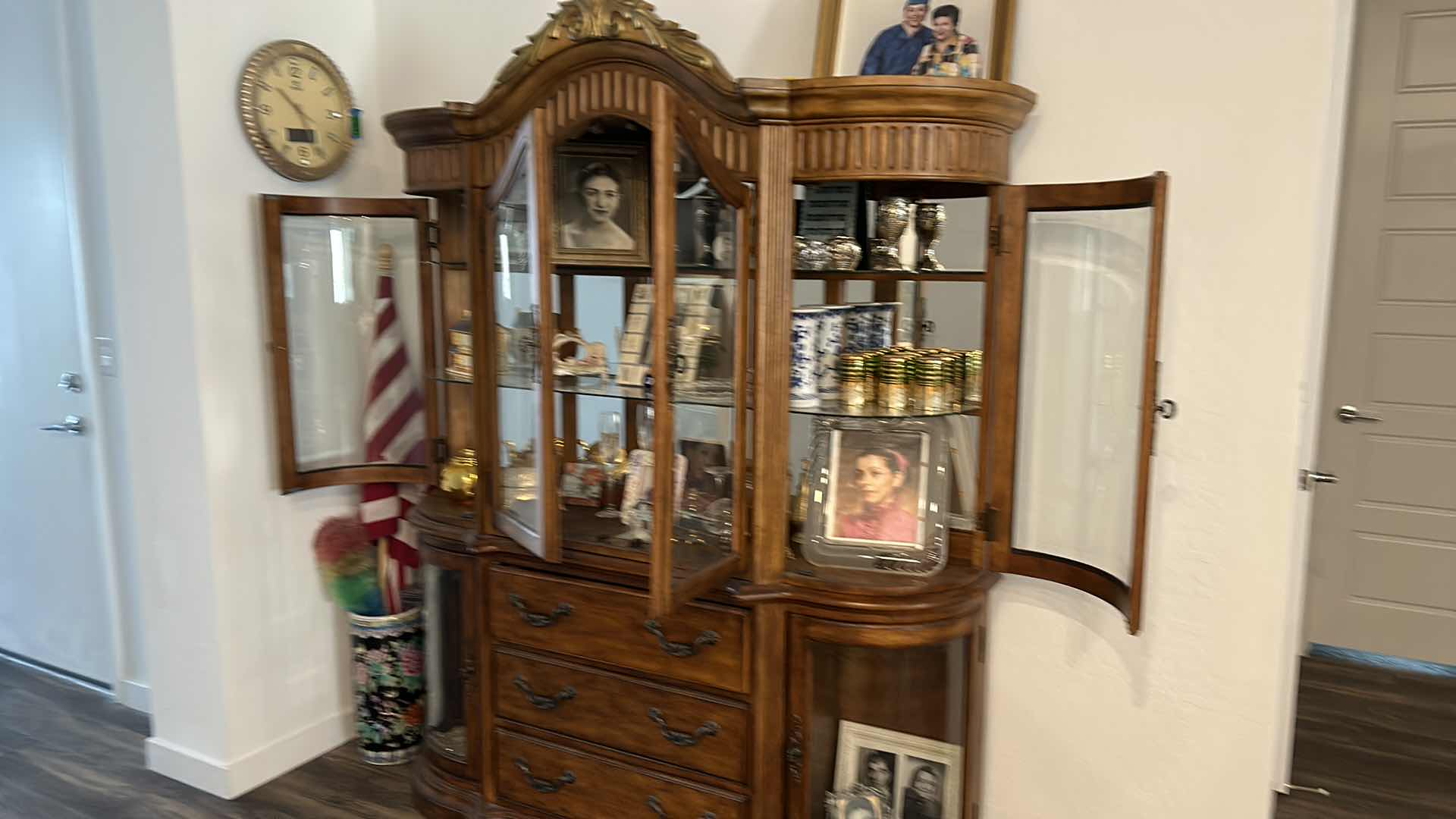 Photo 4 of CURIO CABINET 64 1/2” x 17” x83”