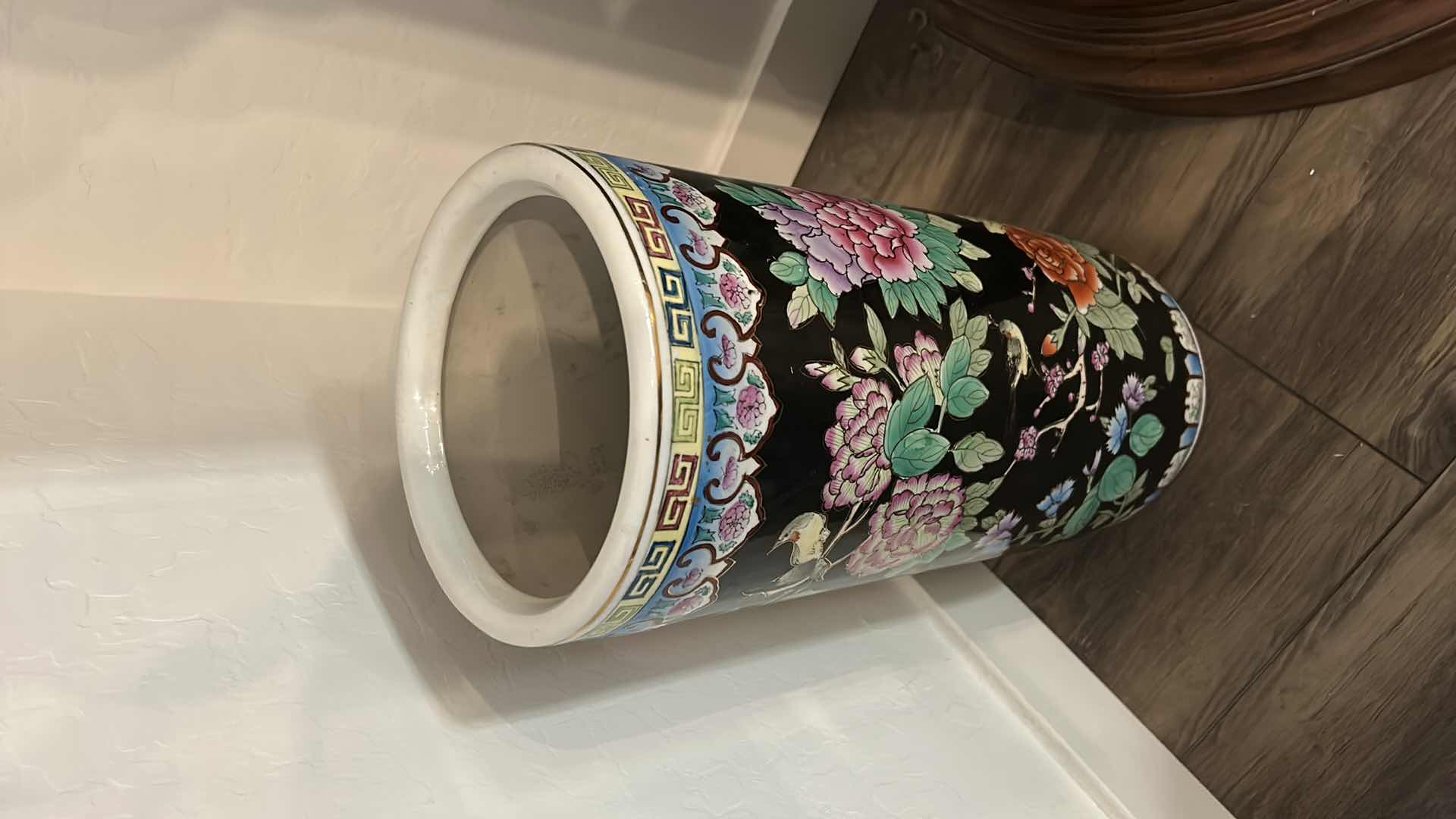 Photo 1 of PORCELAIN UMBRELLA STAND H18”