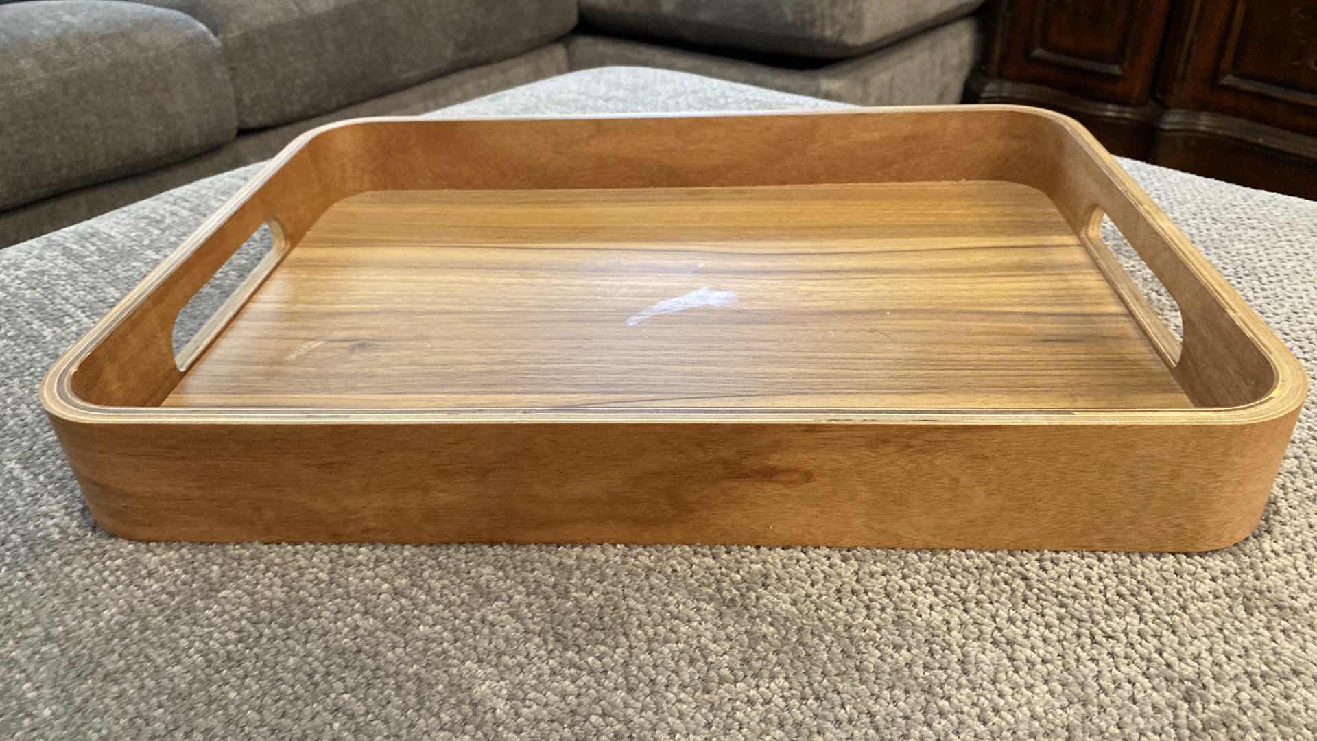 Photo 1 of WOOD TRAY 20” x 14”