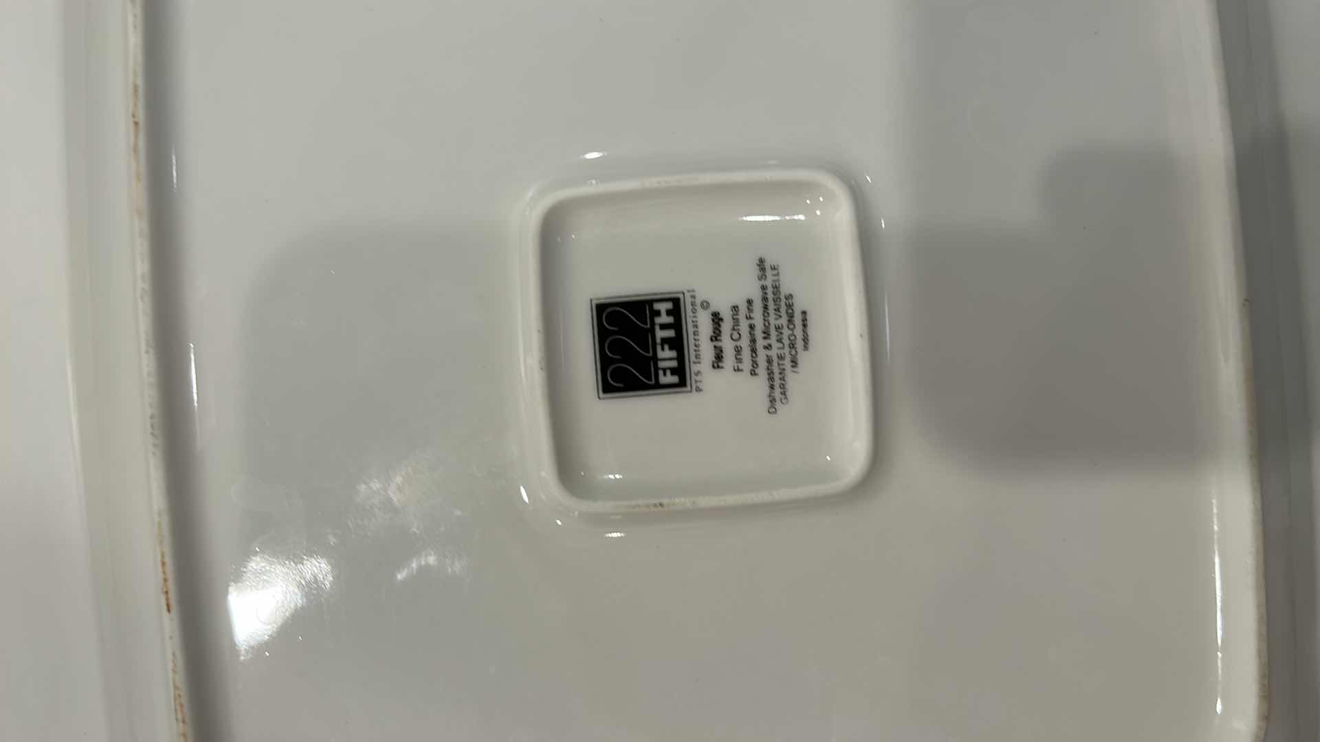 Photo 5 of 4 PC PORCELAIN PLATES