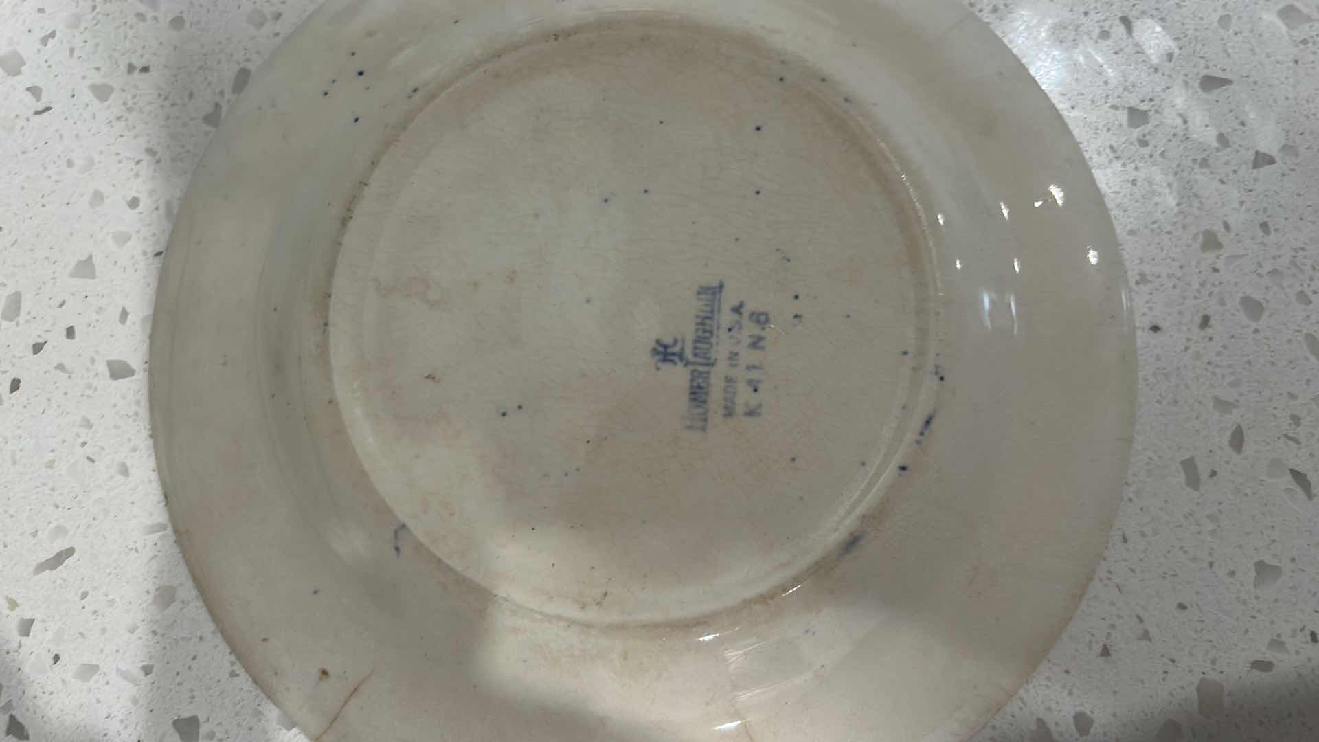 Photo 1 of BLUE AND WHITE PORCELAIN