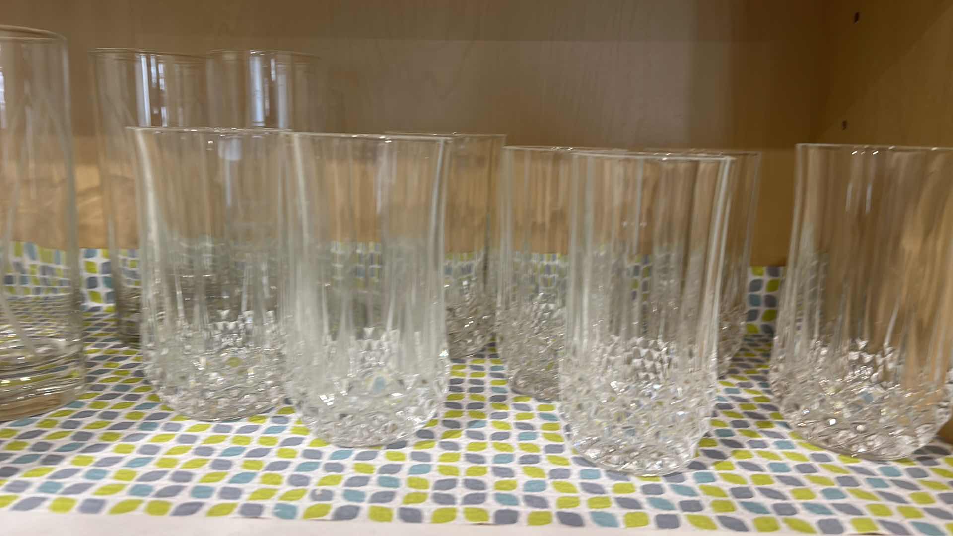 Photo 1 of CONTENTS ON KITCHEN SHELF - CRYSTAL ASSORTMENT