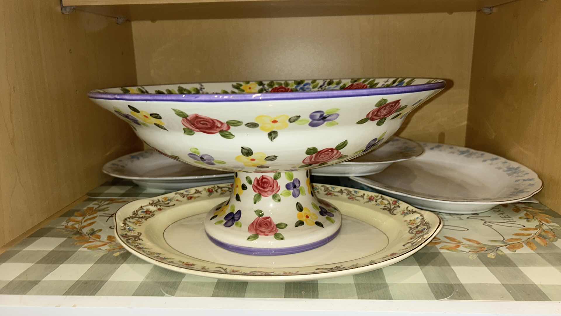 Photo 2 of LARGE PLATES, BOWL AND PLATTERS