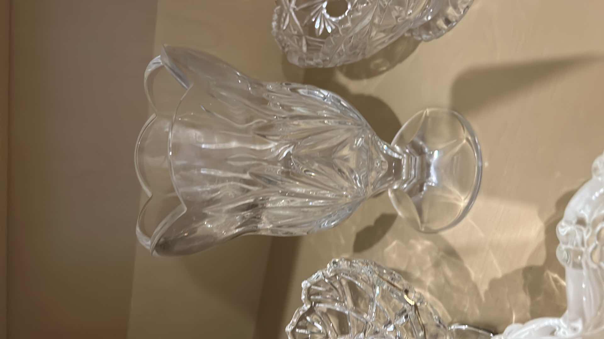 Photo 1 of 4 PC CRYSTAL SET