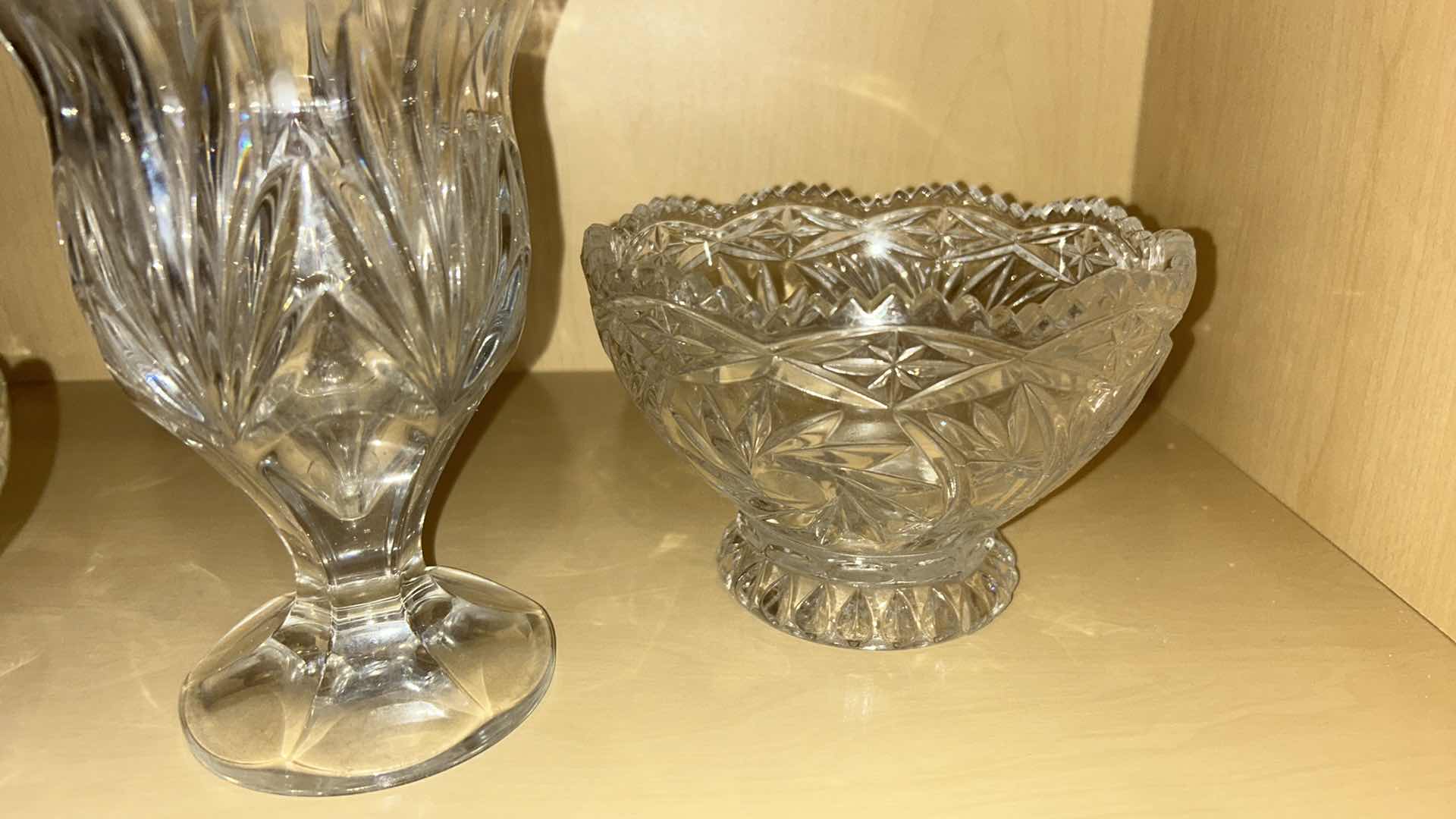 Photo 1 of 4 PC CRYSTAL SET