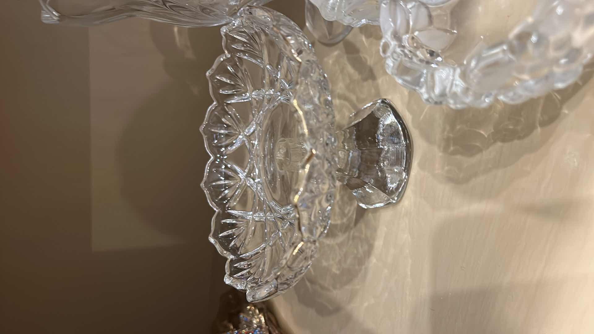 Photo 1 of 4 PC CRYSTAL SET