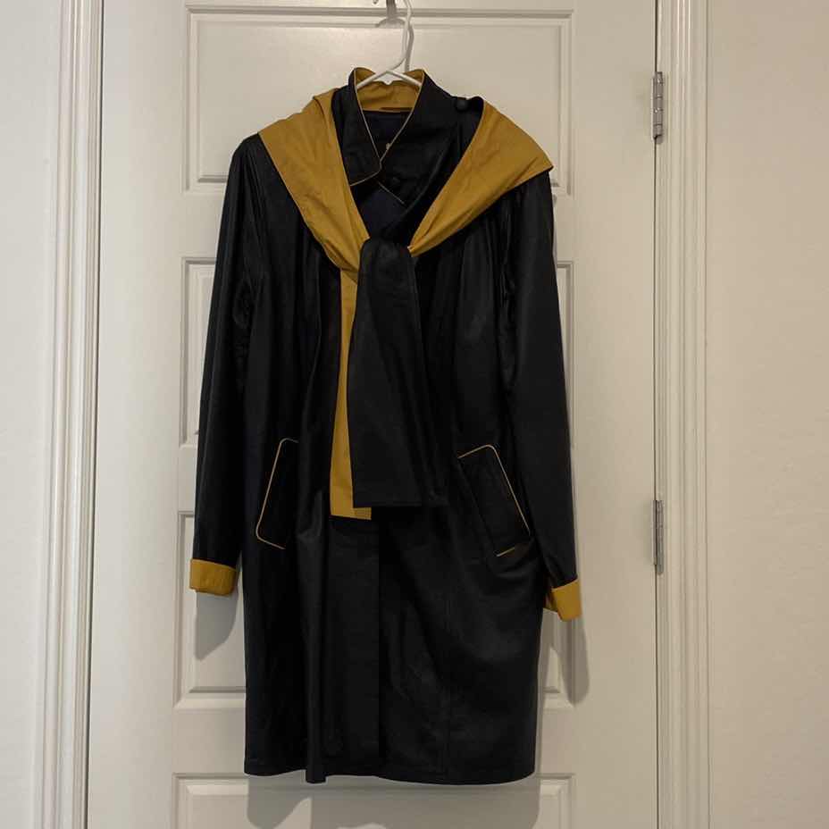 Photo 1 of WOMENS SIZE XXL GINO MONTINI LEATHER COAT FROM TURKEY (SOFT LUXURIOUS LEATHER) WITH REMOVABLE HOOD