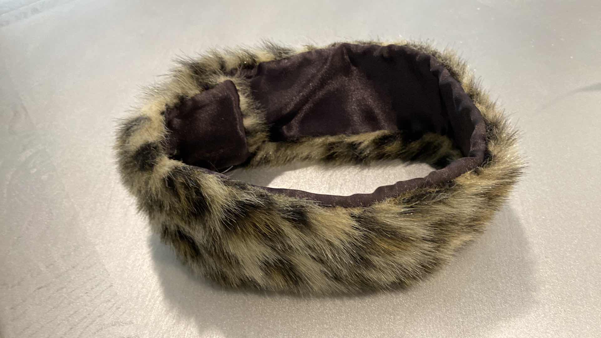 Photo 1 of WOMENS SIZE XL ADORE FAUX FUR CROP JACKET AND HEADBAND