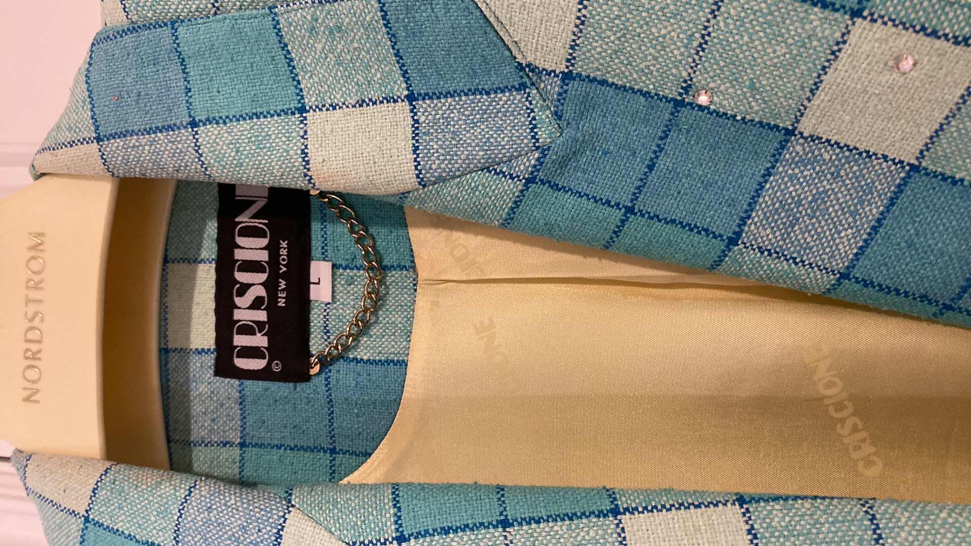 Photo 1 of 3 WOMENS SIZE LARGE, 16 AND XL JACKETS AND BLUE WOOL CAPE WITH HOOD