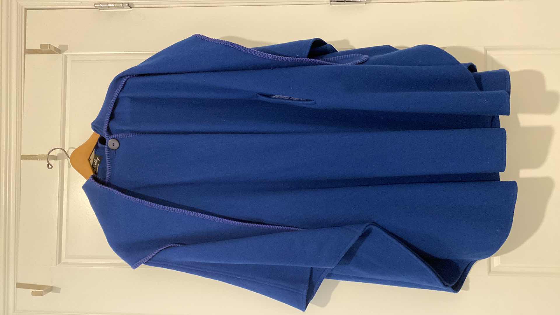 Photo 1 of 3 WOMENS SIZE LARGE, 16 AND XL JACKETS AND BLUE WOOL CAPE WITH HOOD