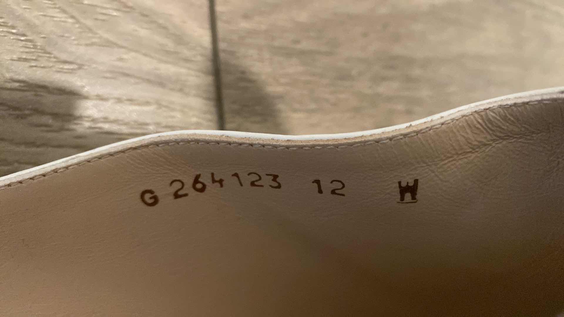 Photo 1 of WOMENS SIZE 12W STUART WEITZMAN MIRA CREAM COLOR MULES