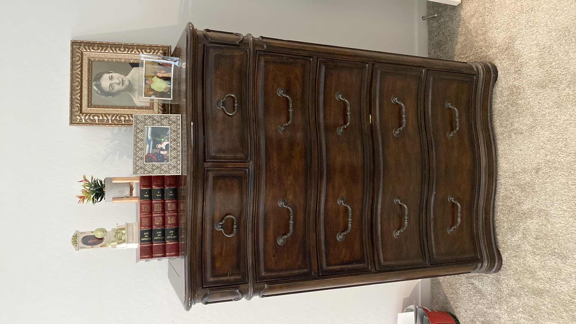 Photo 1 of BERNHARDT 6 DRAWER CHEST WITH DOVETAIL CONSTRUCTION 42“ x 20“ H 60” - contents and decor, not included