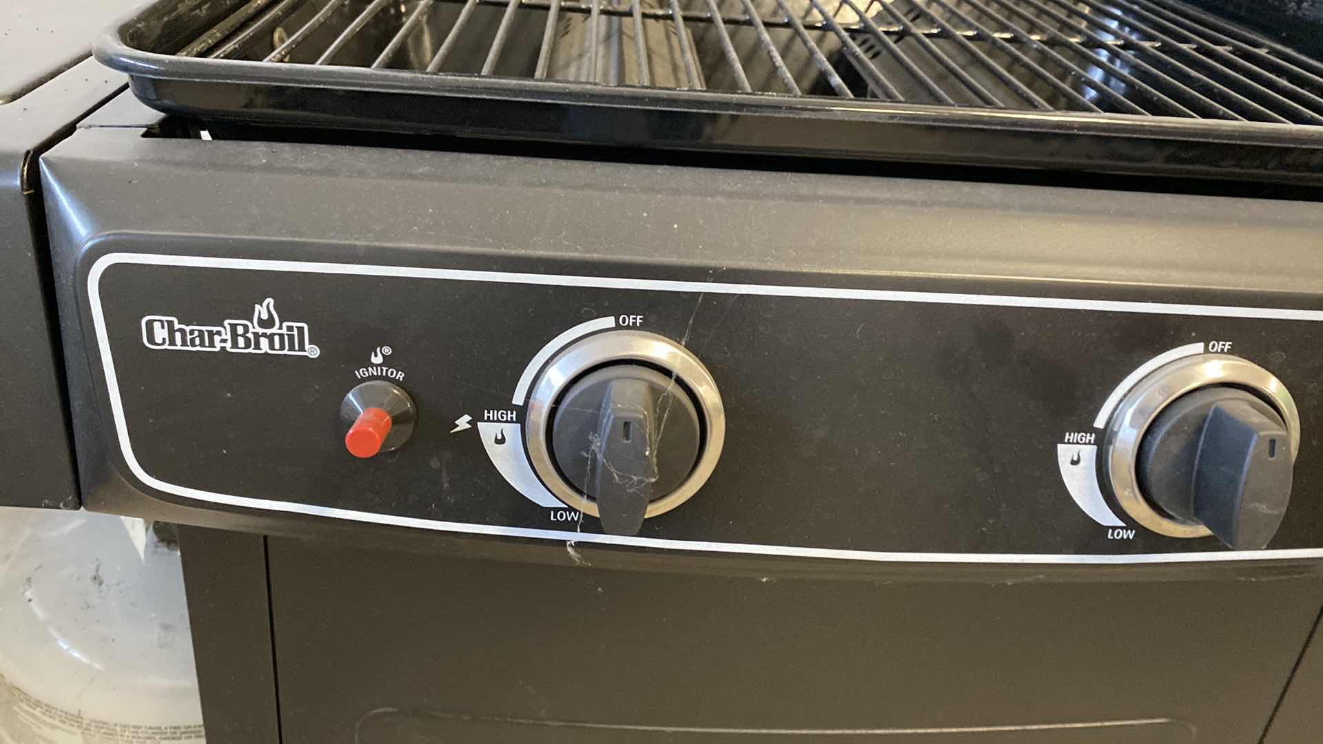 Photo 3 of CHAR-BROIL BBQ WITH PROPANE TANK AND GRILL COVER