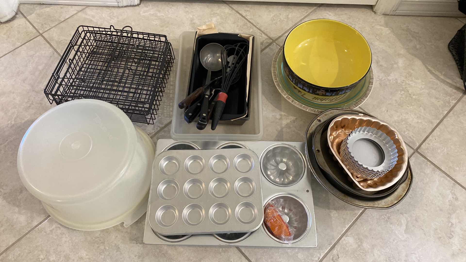 Photo 1 of ASSORTED BAKEWARE AND KITCHEN MISC