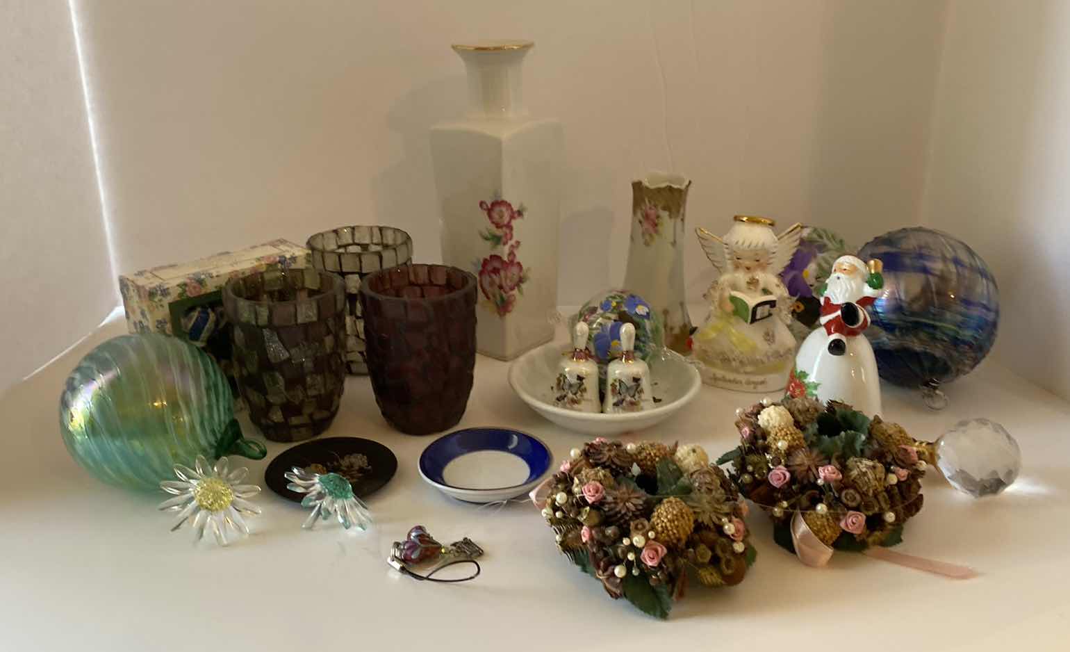 Photo 1 of ASSORTED DECOR ORNAMENTS BELLS CANDLE HOLDERS AND MORE