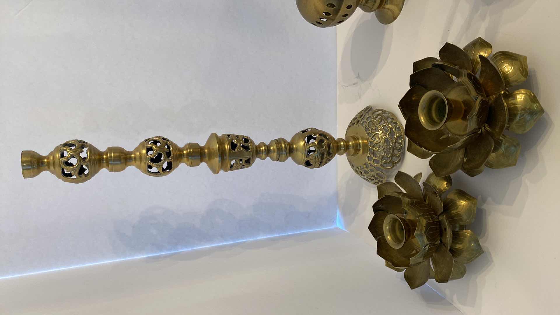 Photo 1 of 8 PIECES MIXED METALS HOME DECOR