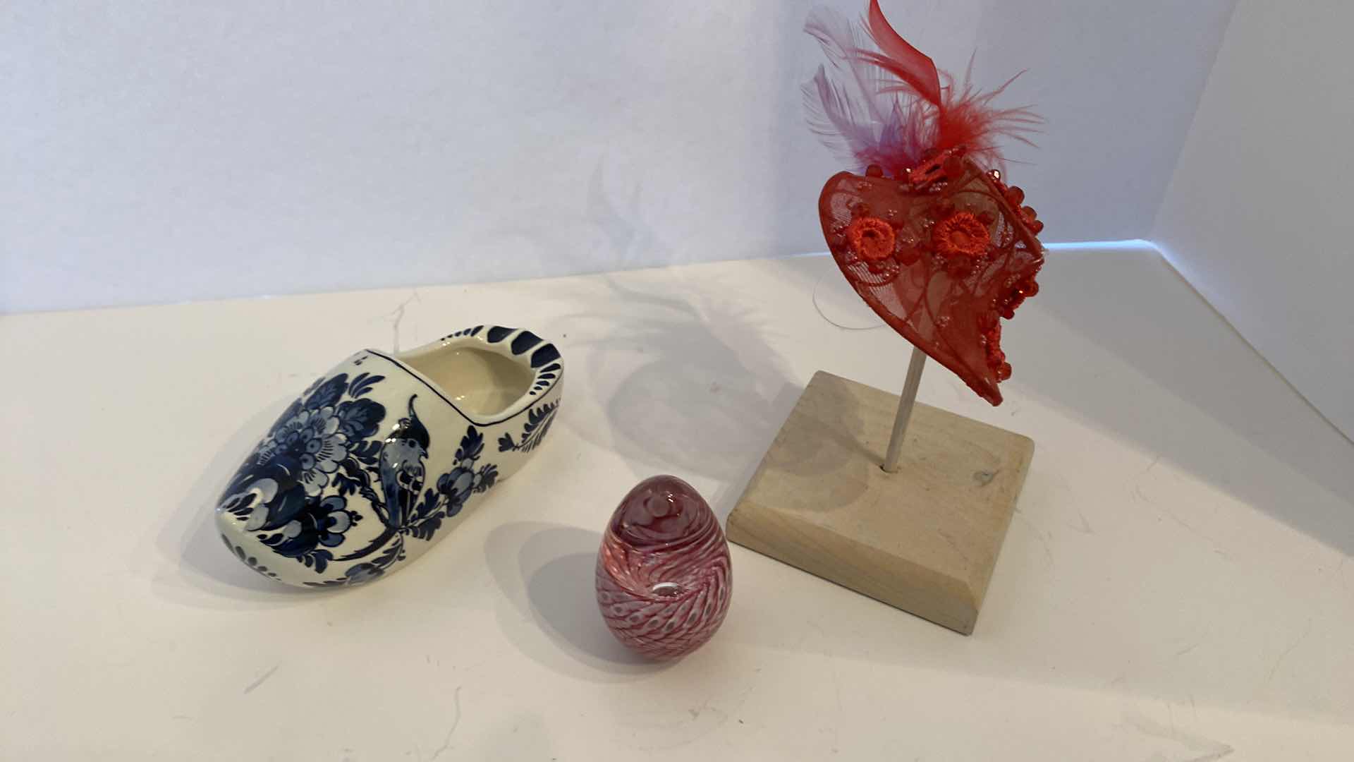 Photo 3 of 6 PIECE HOME DECOR PLATES PORCELAIN DOLL SHOE AND MORE