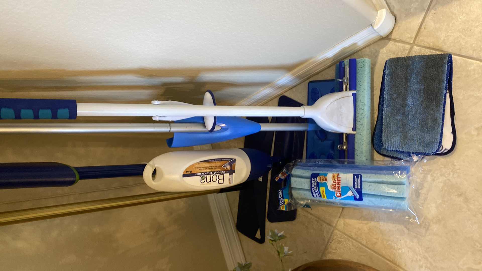 Photo 1 of ASSORTED FLOOR CLEANING SUPPLIES