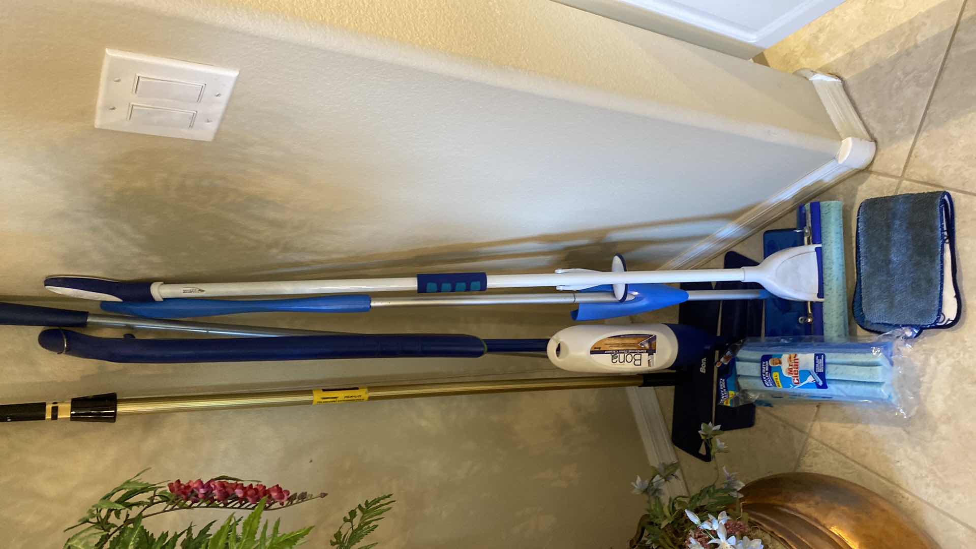 Photo 1 of ASSORTED FLOOR CLEANING SUPPLIES