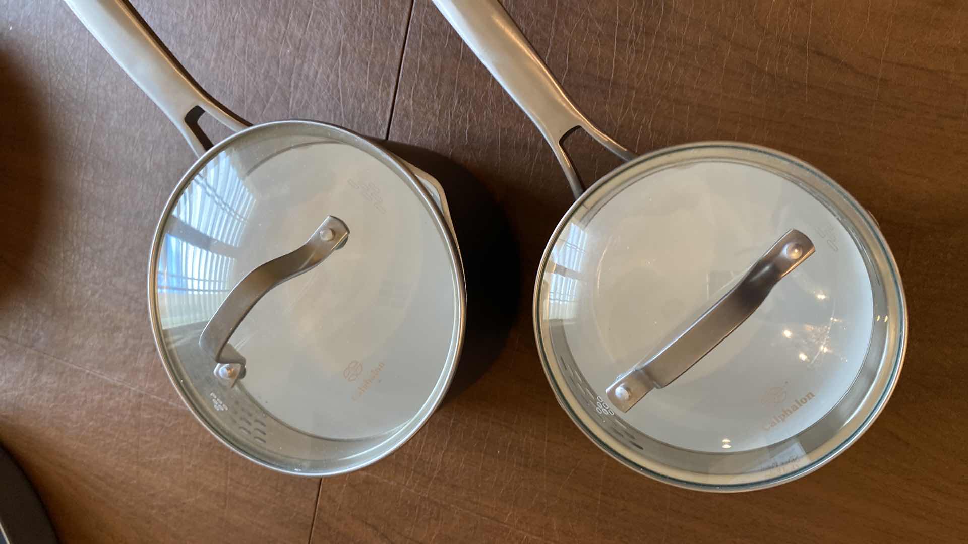 Photo 1 of 9 PIECES CALPHALON PANS