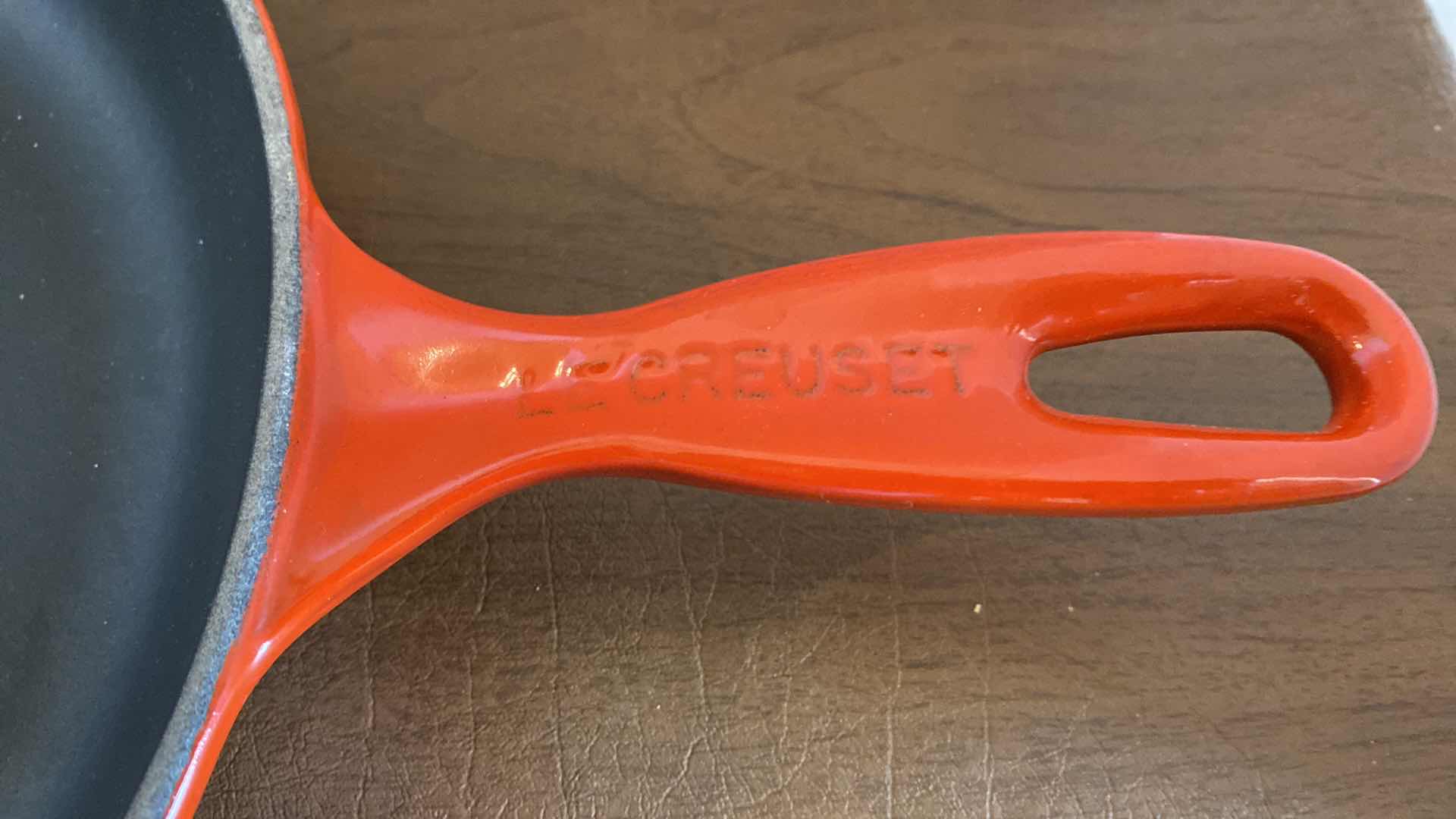 Photo 1 of LE CREUSET CERISE 11 3/4” SKILLET