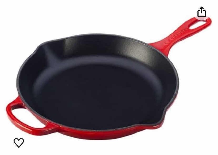 Photo 1 of LE CREUSET CERISE 11 3/4” SKILLET