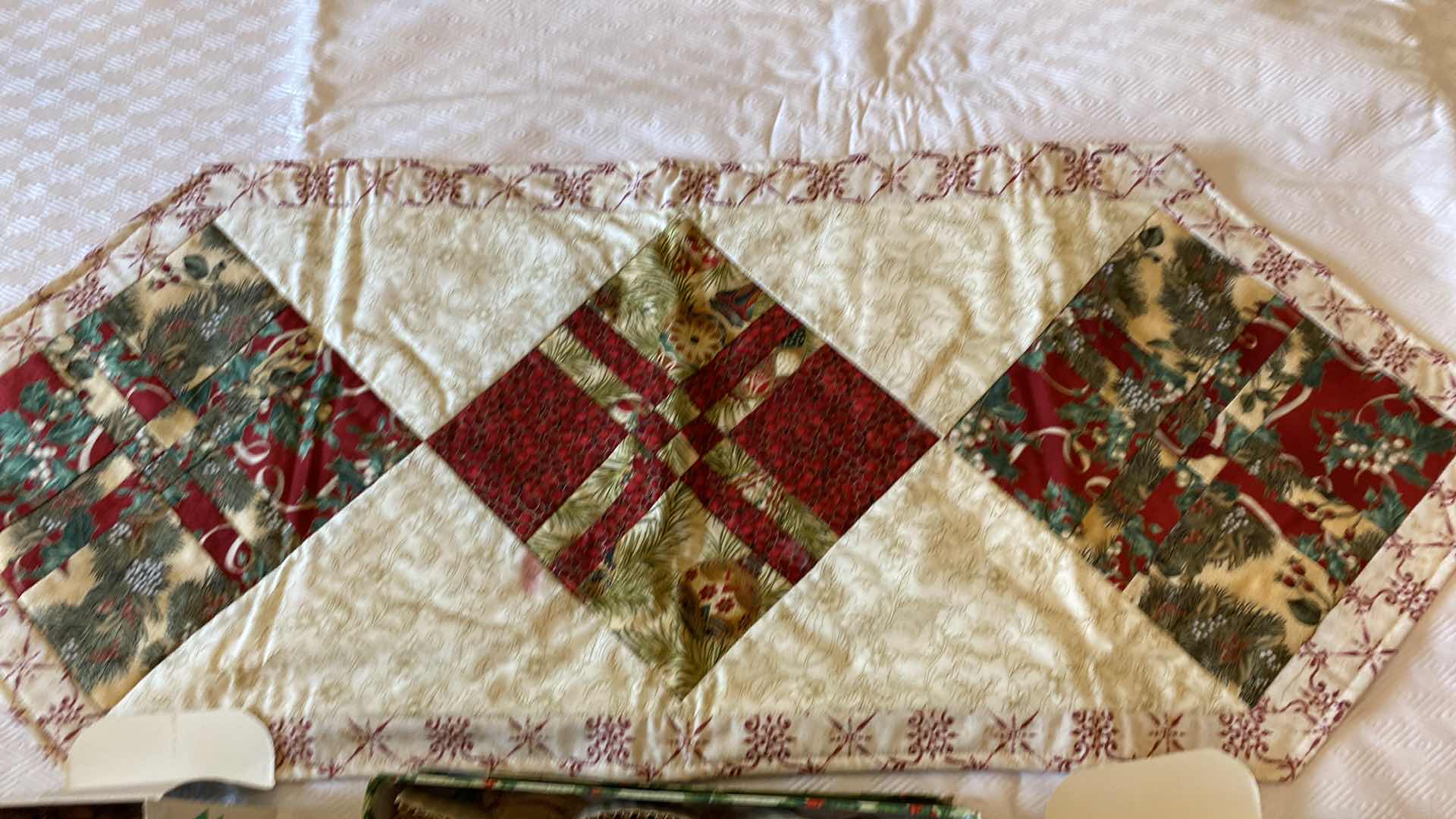 Photo 1 of CONTENTS OF BOX VINTAGE CHRISTMAS ORNAMENTS