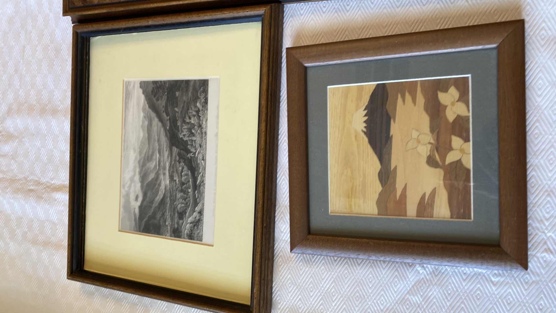 Photo 1 of 4 - FRAMED PRINTS ARTWORK LARGEST 19 1/2” x 23”