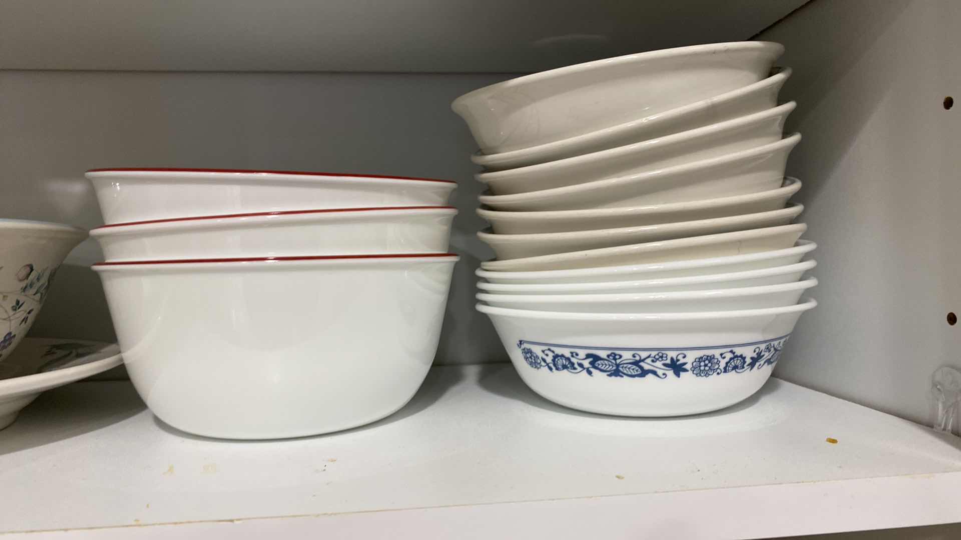 Photo 1 of CONTENTS OF CABINET DISHES