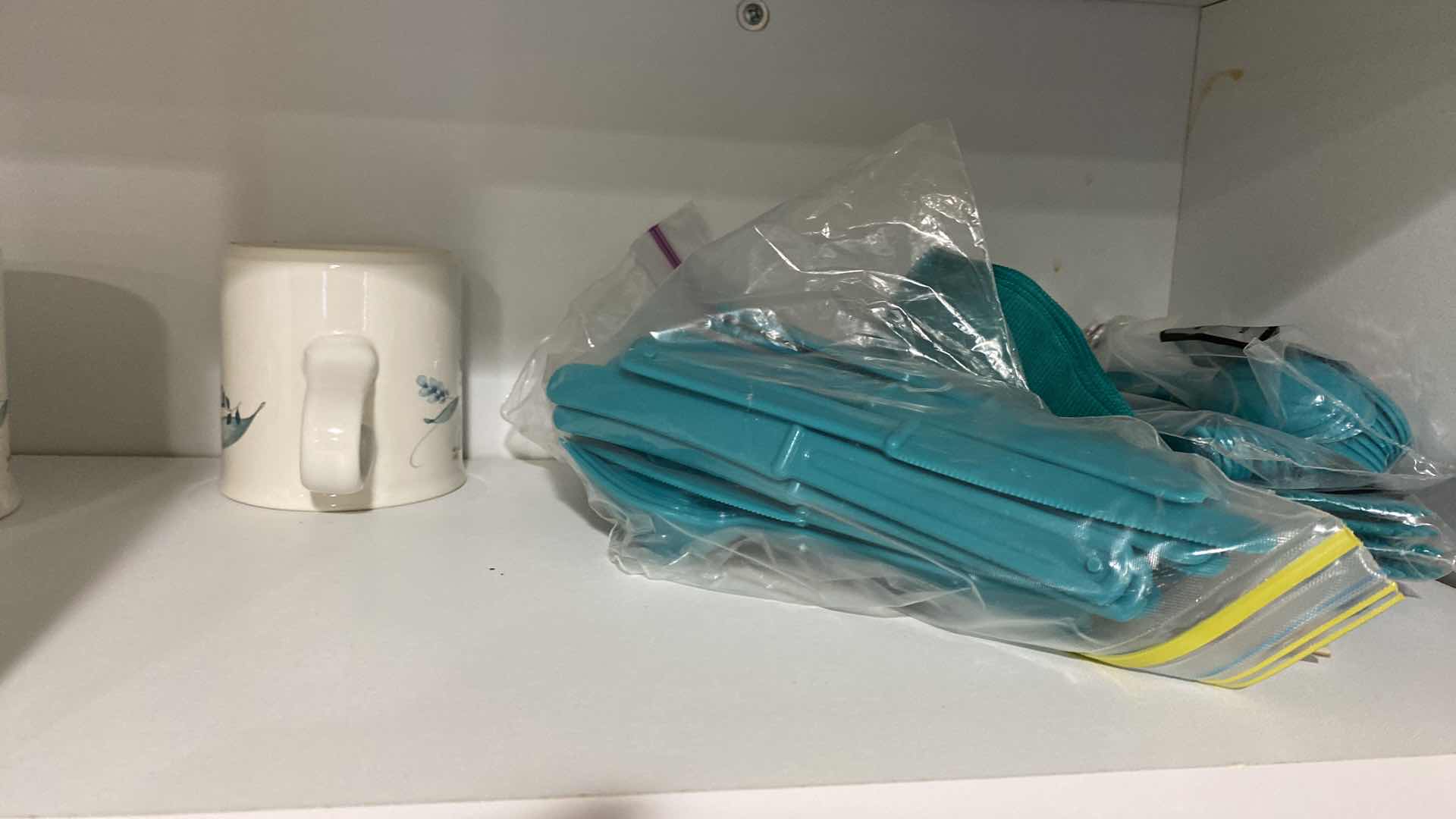 Photo 1 of CONTENTS OF CABINET DISHES