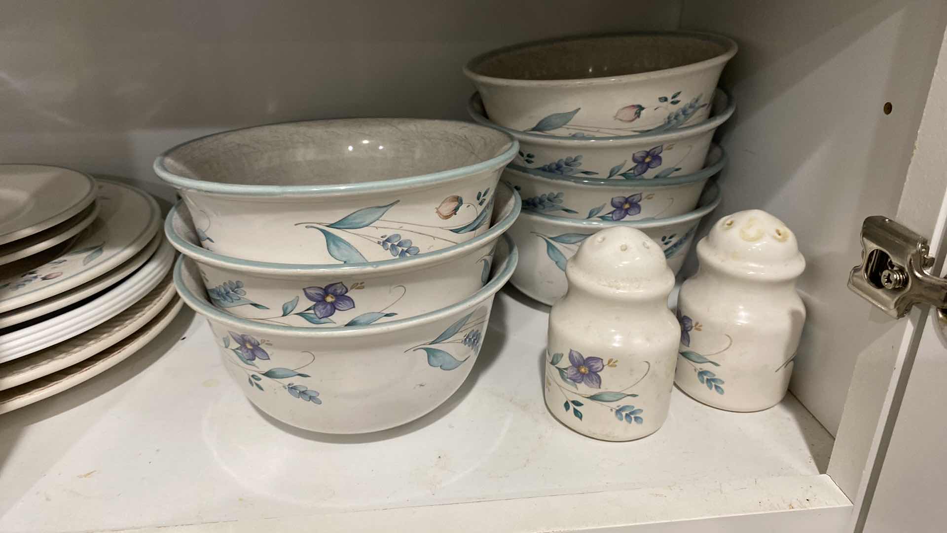 Photo 1 of CONTENTS OF CABINET DISHES