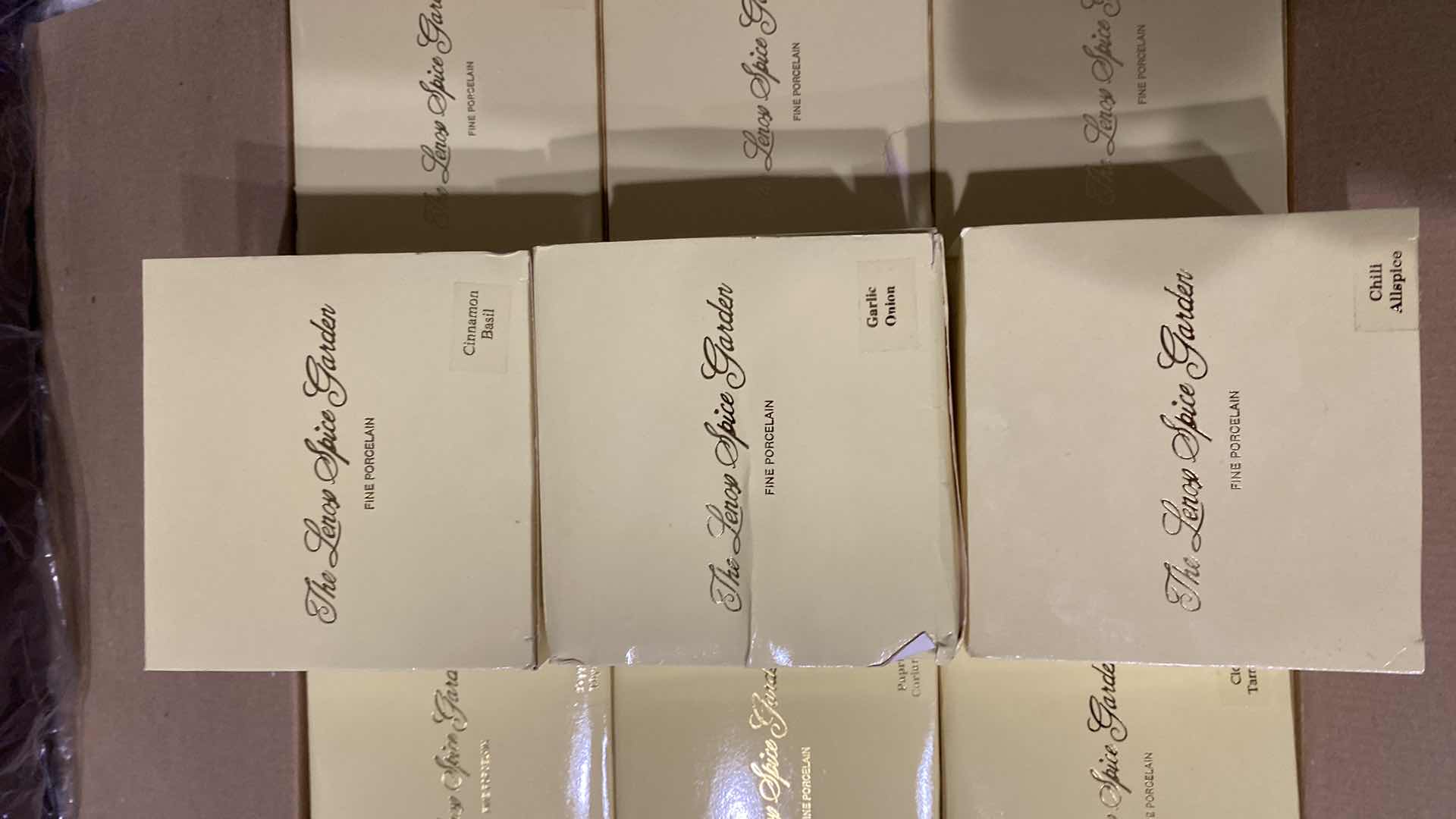 Photo 1 of LENOX FINE PORCELAIN SPICE GARDEN RACK WITH  24 SPICE HOLDERS