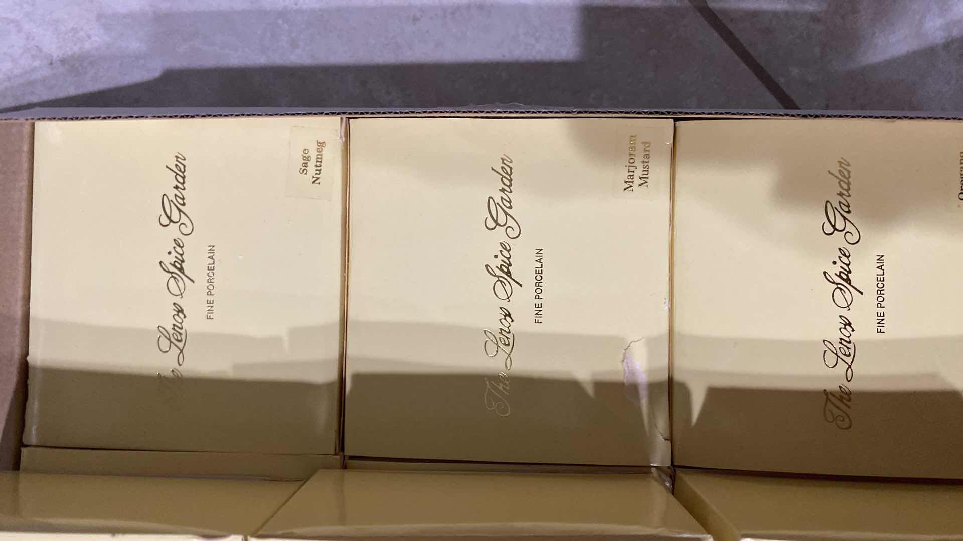 Photo 1 of LENOX FINE PORCELAIN SPICE GARDEN RACK WITH  24 SPICE HOLDERS